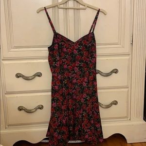 Aritzia mini floral dress